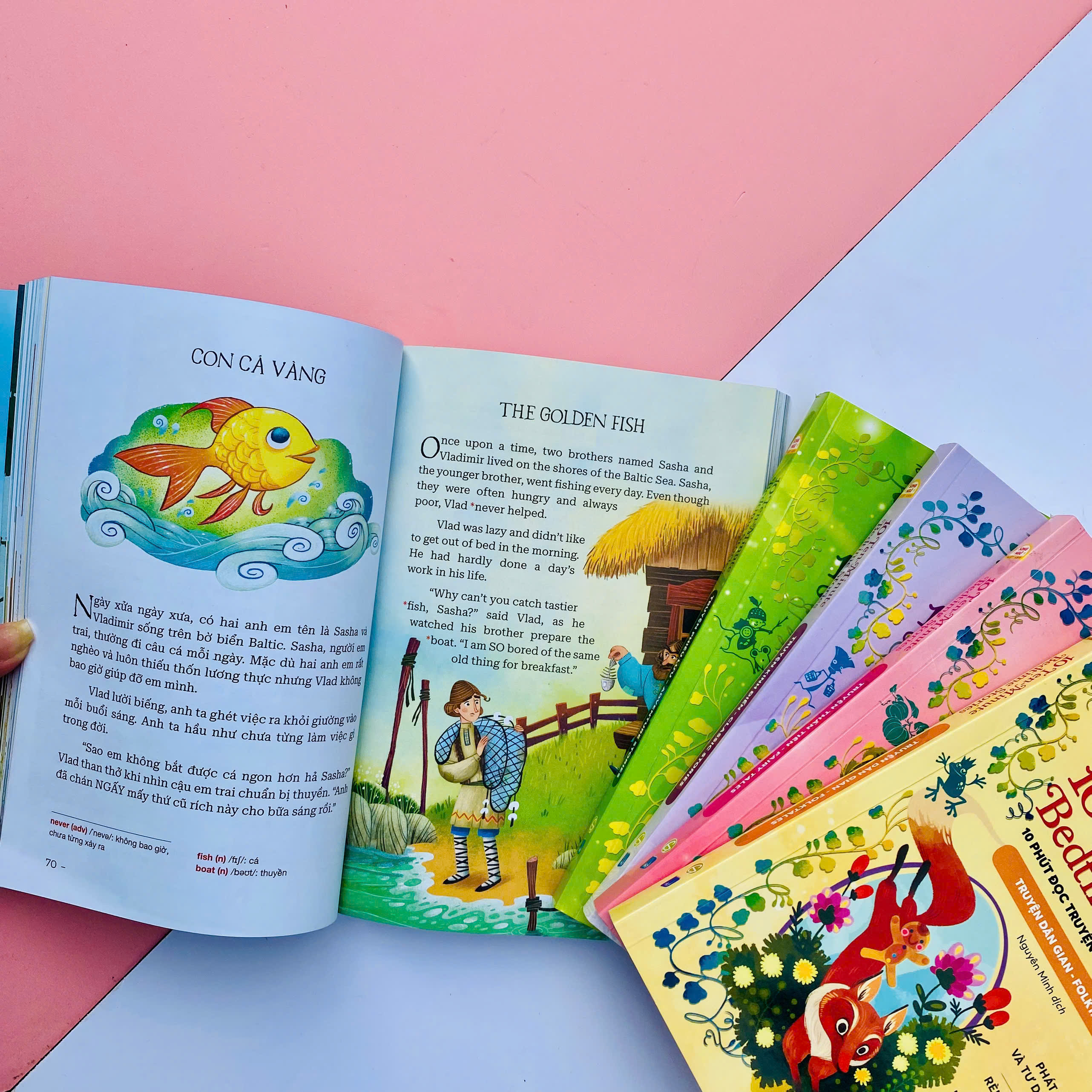 10 ten-minutes bedtime stories - 10 phút đọc truyện trước giờ đi ngủ - fairy tales - truyện thần tiên - song ngữ việt-anh - Ảnh 8