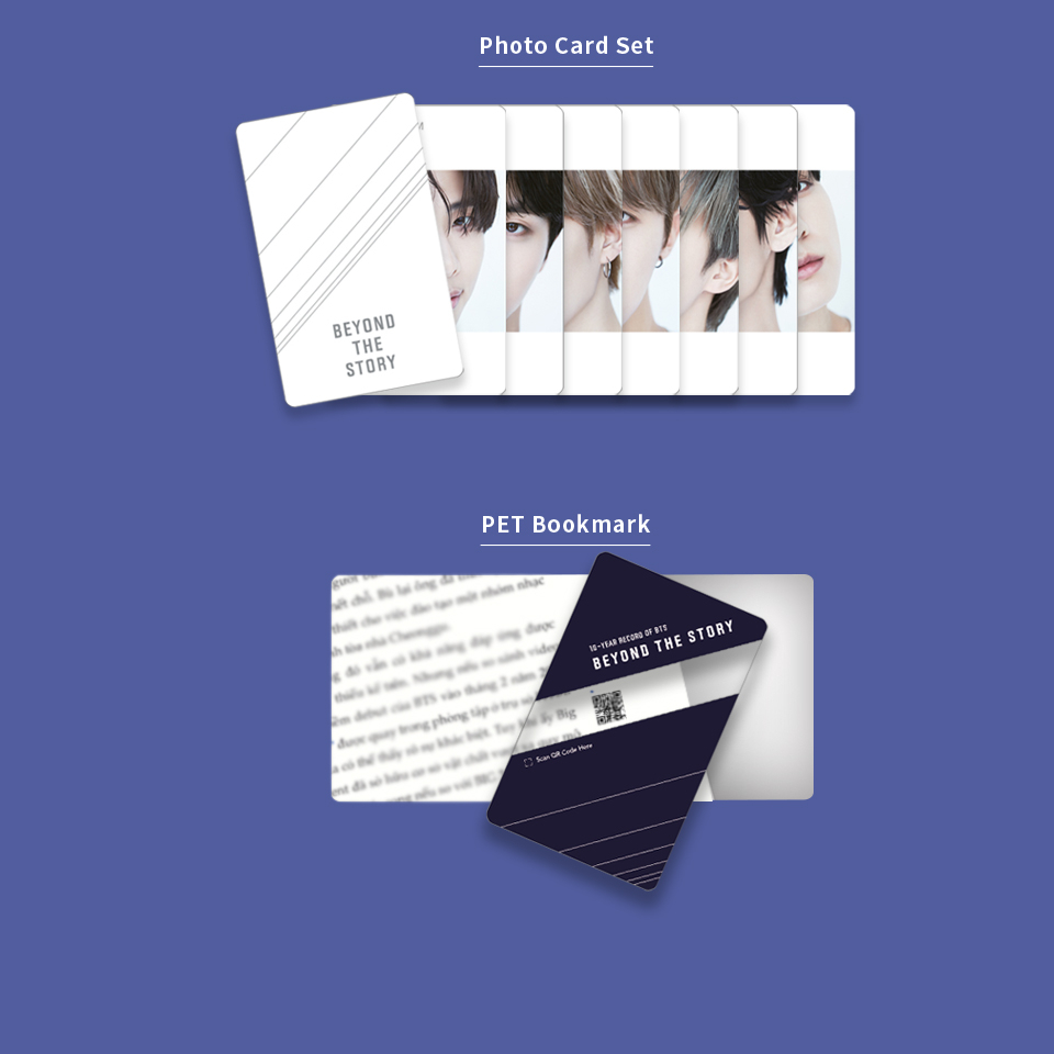 10-year record of bts - beyond the story - bìa cứng - tặng kèm 1 pet bookmark + 8 photo cards + 1 poster a3 - Ảnh 4