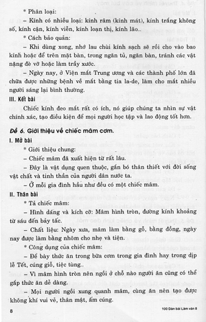 100 dàn bài chi tiết làm văn lớp 8 - Ảnh 9