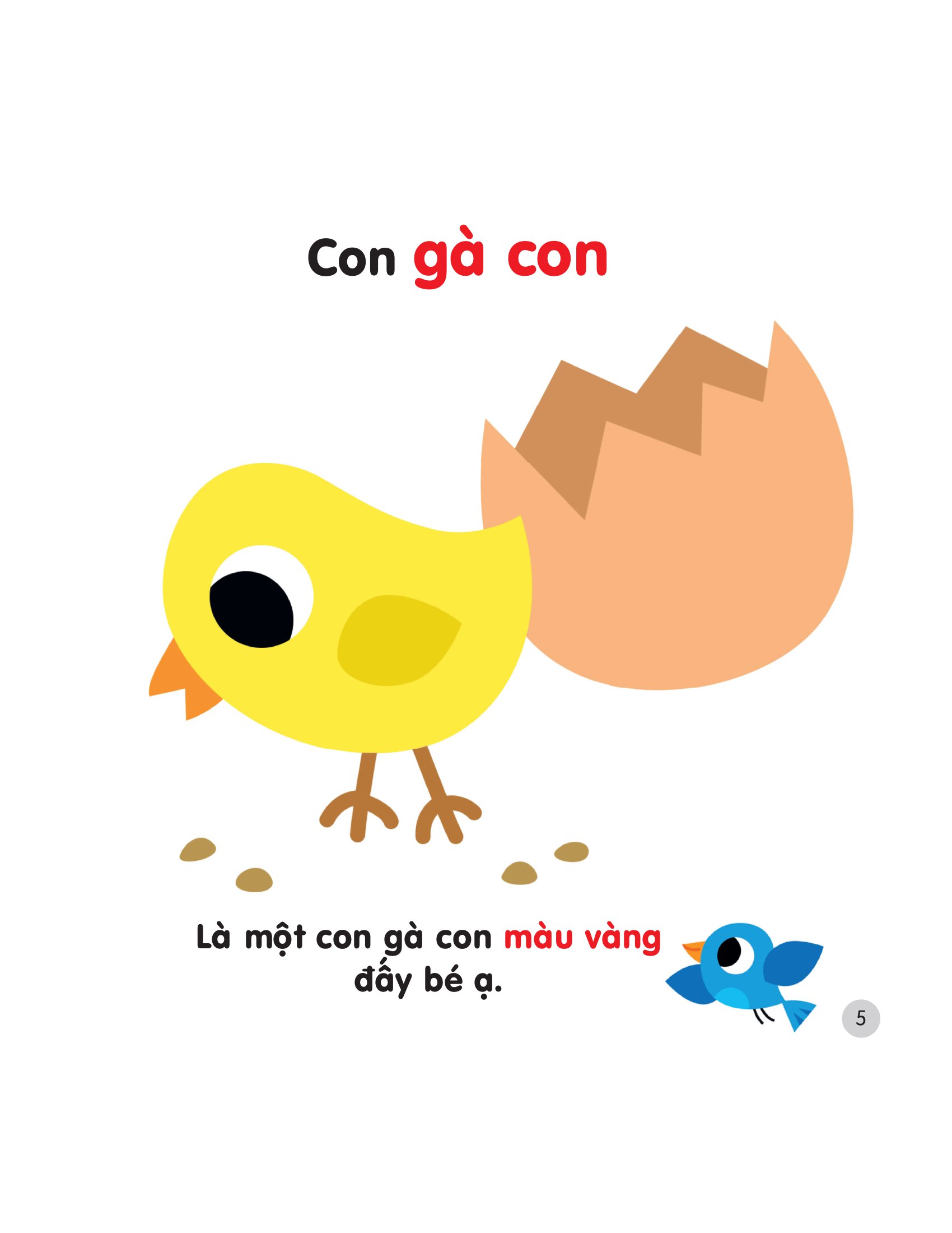 200 từ vựng mẹ cùng con học nói - các loài động vật đáng yêu - Ảnh 5