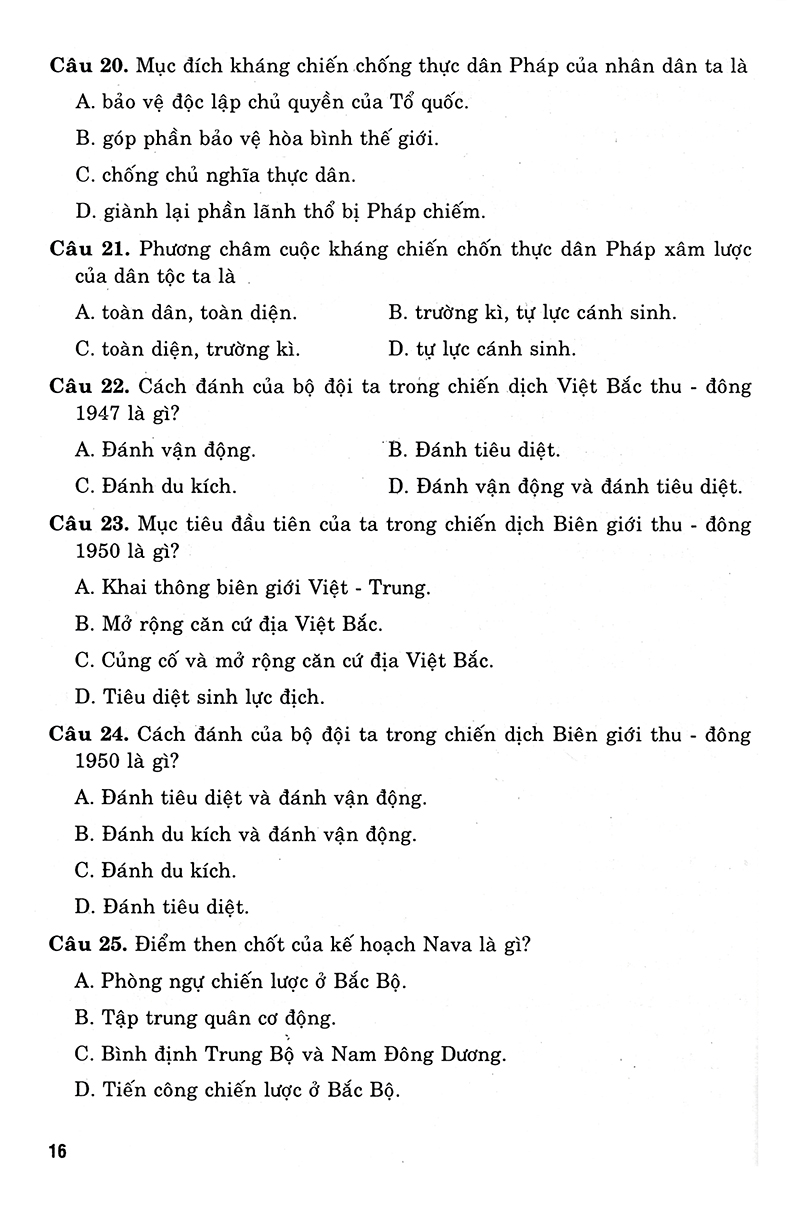 36 bộ đề trắc nghiệm ôn luyện thi trung học phổ thông quốc gia 2019 - khoa học xã hội - Ảnh 14