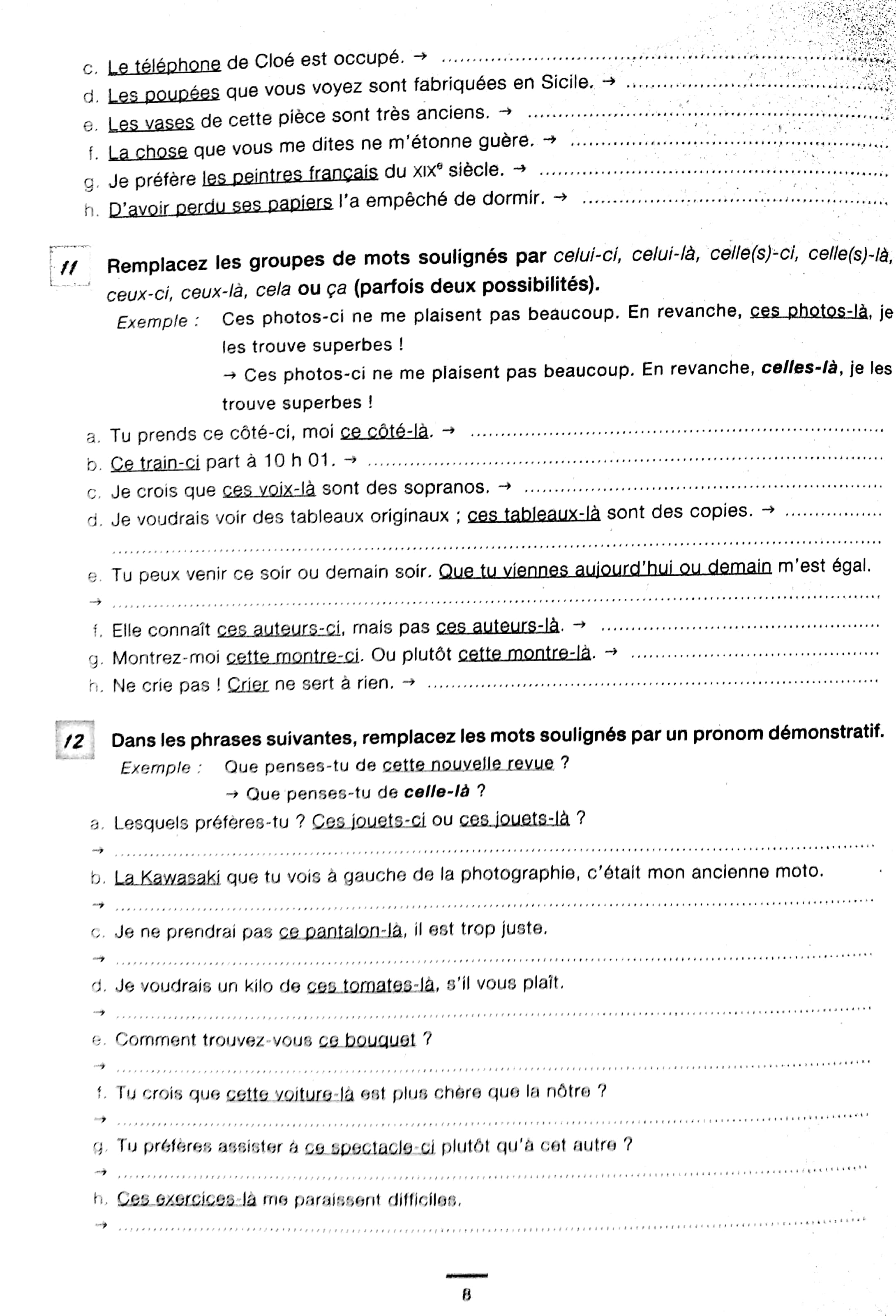 450 nouveaux exercices - grammaire niveau intermediare - Ảnh 4