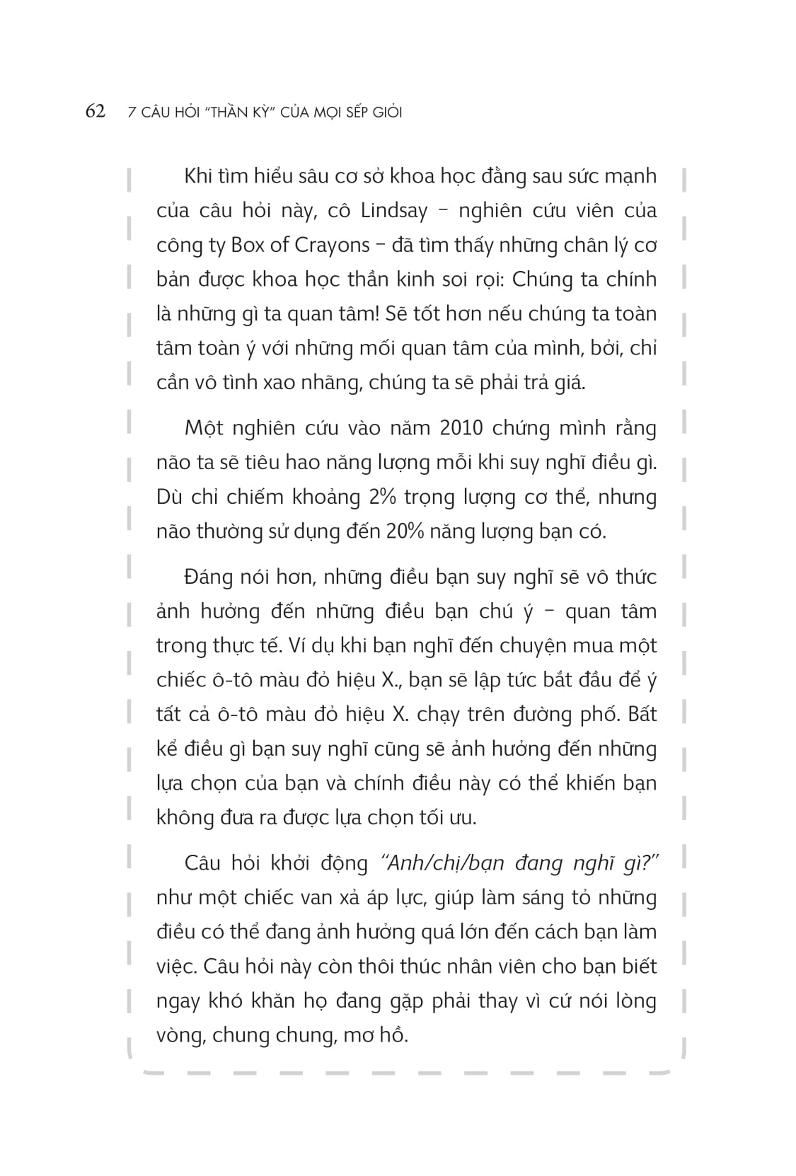 7 câu hỏi "thần kỳ" của mọi sếp giỏi - Ảnh 20