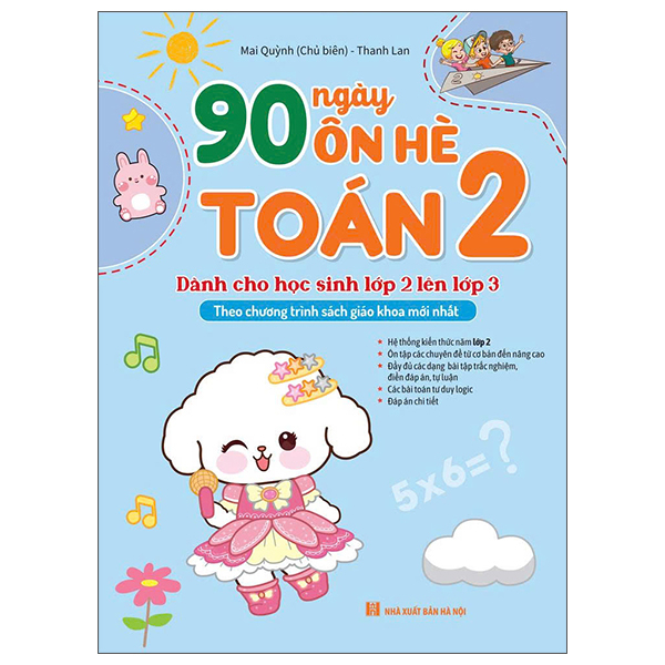 90 Ngày Ôn Hè Toán 2 - Dành Cho Học Sinh Lớp 2 Lên Lớp 3