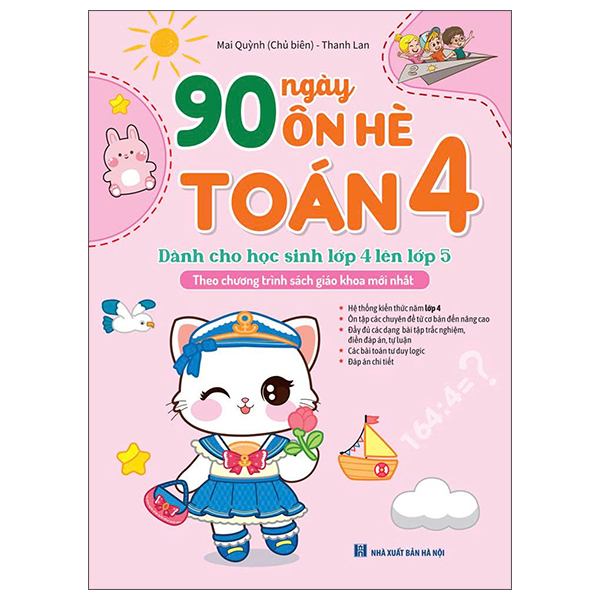90 Ngày Ôn Hè Toán 4 - Dành Cho Học Sinh Lớp 4 Lên Lớp 5