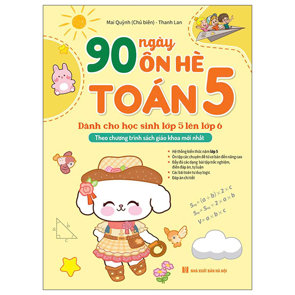90 Ngày Ôn Hè Toán 5 (Dành Cho Học Sinh Lớp 5 Lên Lớp 6)