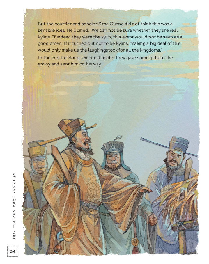 a history of vietnam in pictures (in colour) - lý thánh tông and đại việt - Ảnh 6