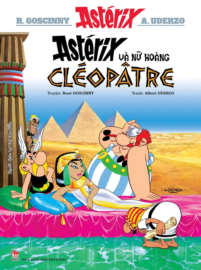 asterix - astérix và nữ hoàng cléopâtre (tái bản 2023) - Ảnh 2