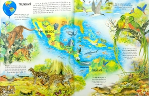 atlas - môi trường sống của các loài động vật (tái bản 2018) - Ảnh 5