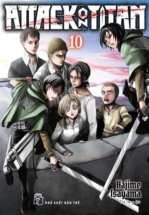attack on titan - tập 10 - tặng kèm bìa 2 mặt - Ảnh 2