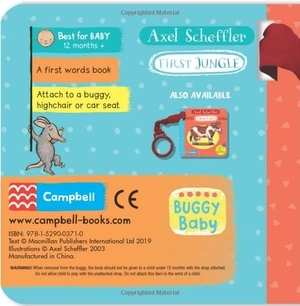 axel scheffler first jungle buggy book - Ảnh 5