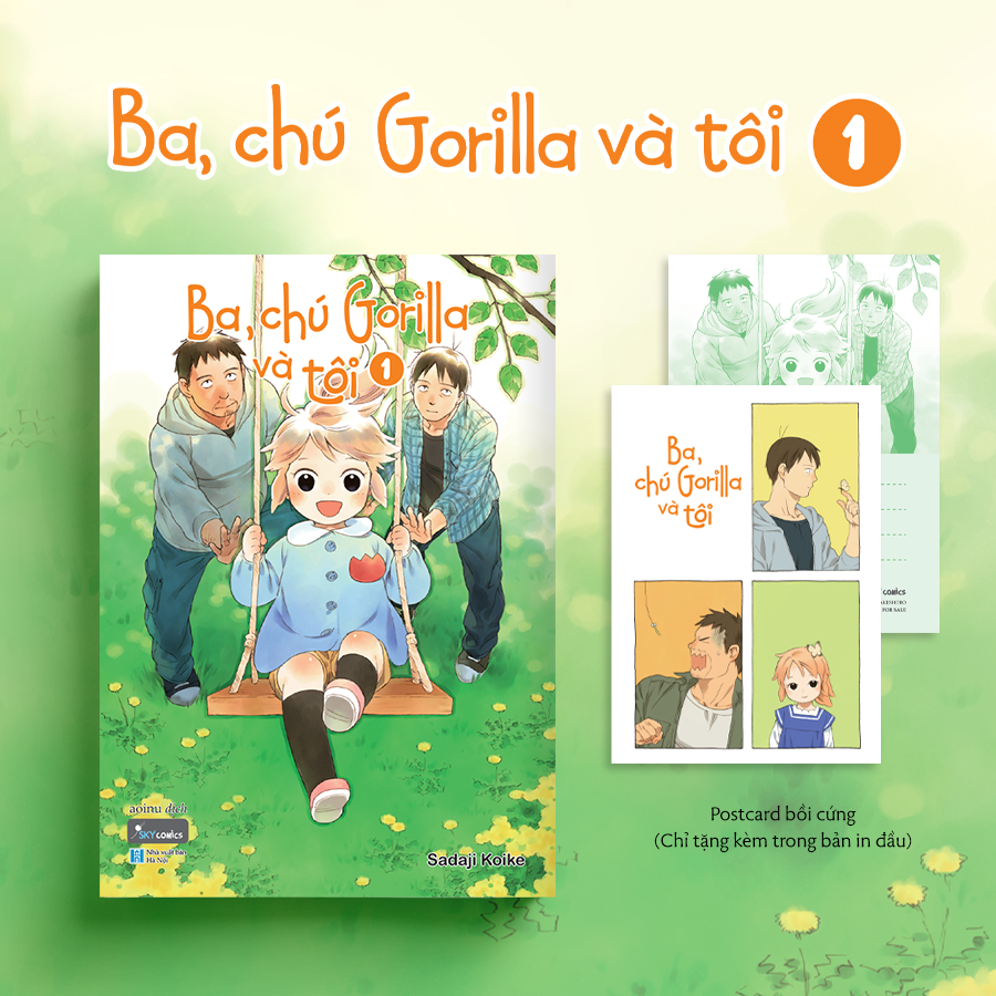 Ba, Chú Gorilla Và Tôi - Tập 1 - Tặng Kèm Postcard Bồi Cứng - Ảnh 2