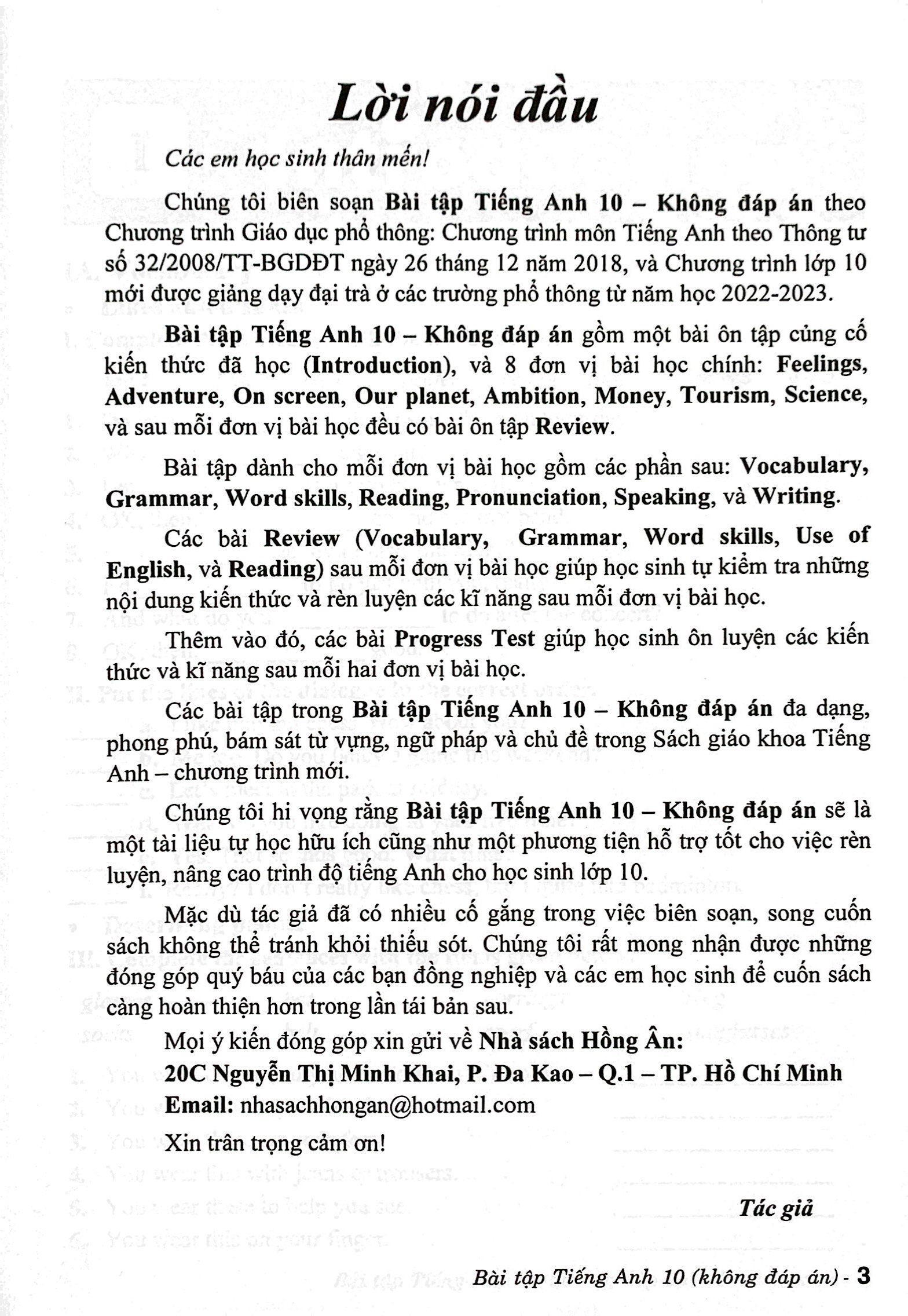 bài tập tiếng anh 10 - không đáp án (chân trời) - Ảnh 3