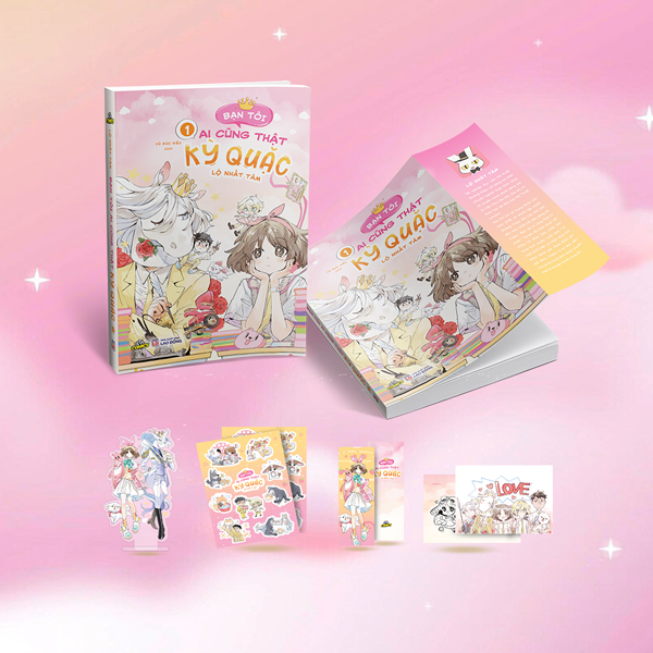 Bạn Tôi Ai Cũng Thật Kỳ Quặc - Tập 1 - Bản Đặc Biệt - Tặng Kèm Bookmark 2 Mặt + Standee 2 Mảnh + Sticker 10 Chi Tiết + Postcard Random 1 Trong 4 Mẫu