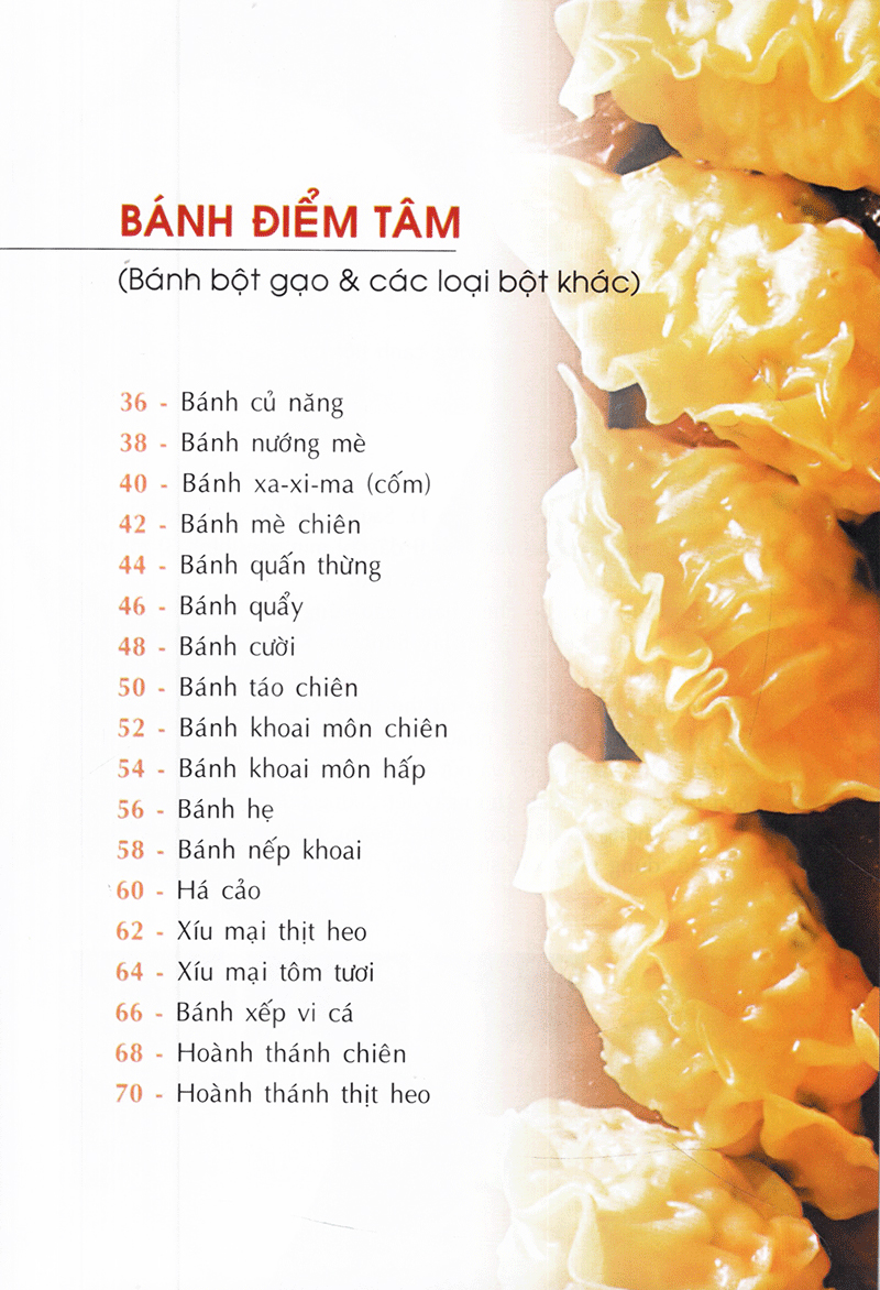 bánh điểm tâm (bánh bột gạo & các loại bột khác) - Ảnh 4