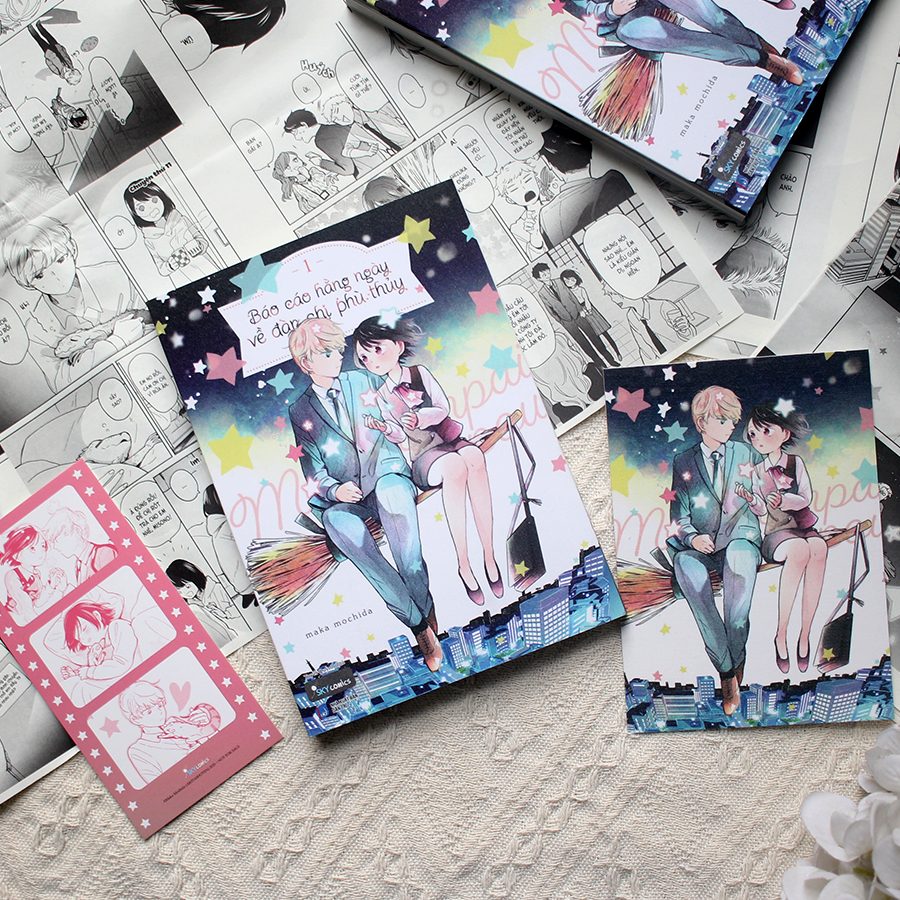 Bộ Báo Cáo Hằng Ngày Về Đàn Chị Phù Thủy - Tập 1 - Tặng Kèm Bookmark Bồi Cứng + Postcard 2 Mặt - Ảnh 4