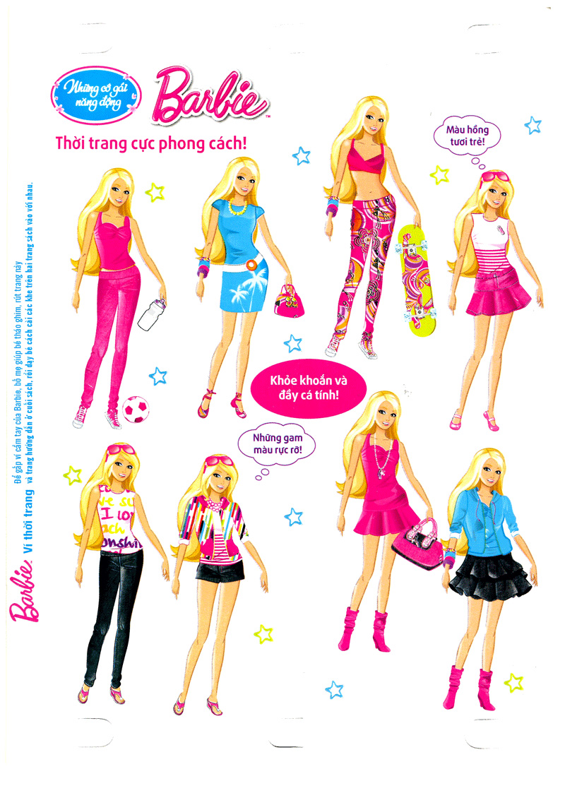 barbie thiết kế thời trang - những cô gái năng động - Ảnh 3