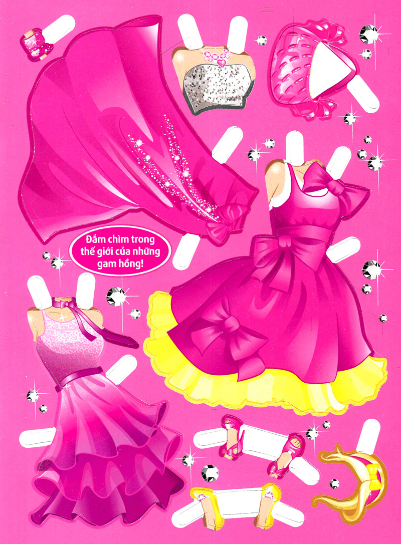 barbie thiết kế thời trang - thời trang dự tiệc - Ảnh 5