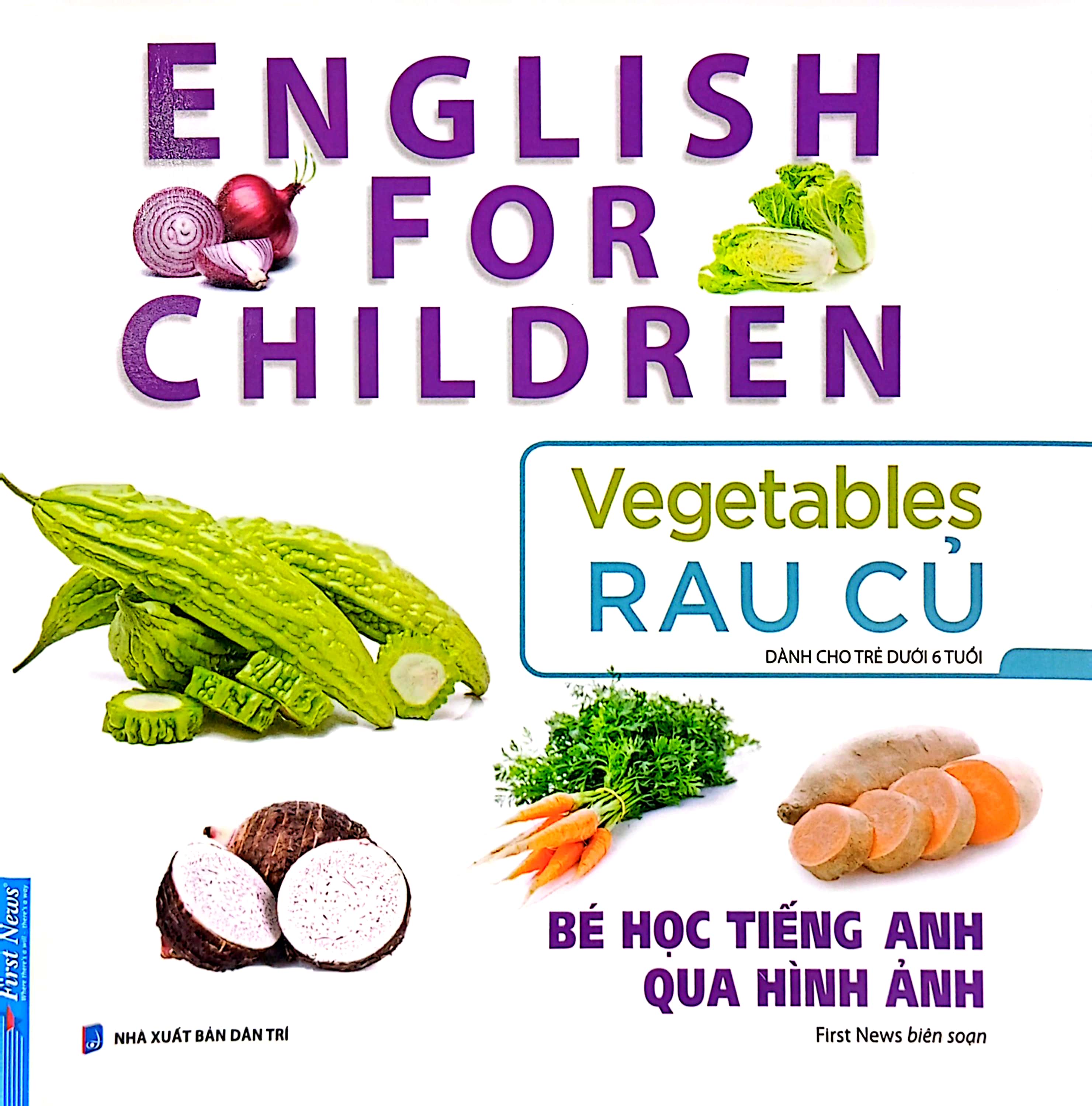 bé học tiếng anh qua hình ảnh - english for children - rau củ - vegetables - Ảnh 2