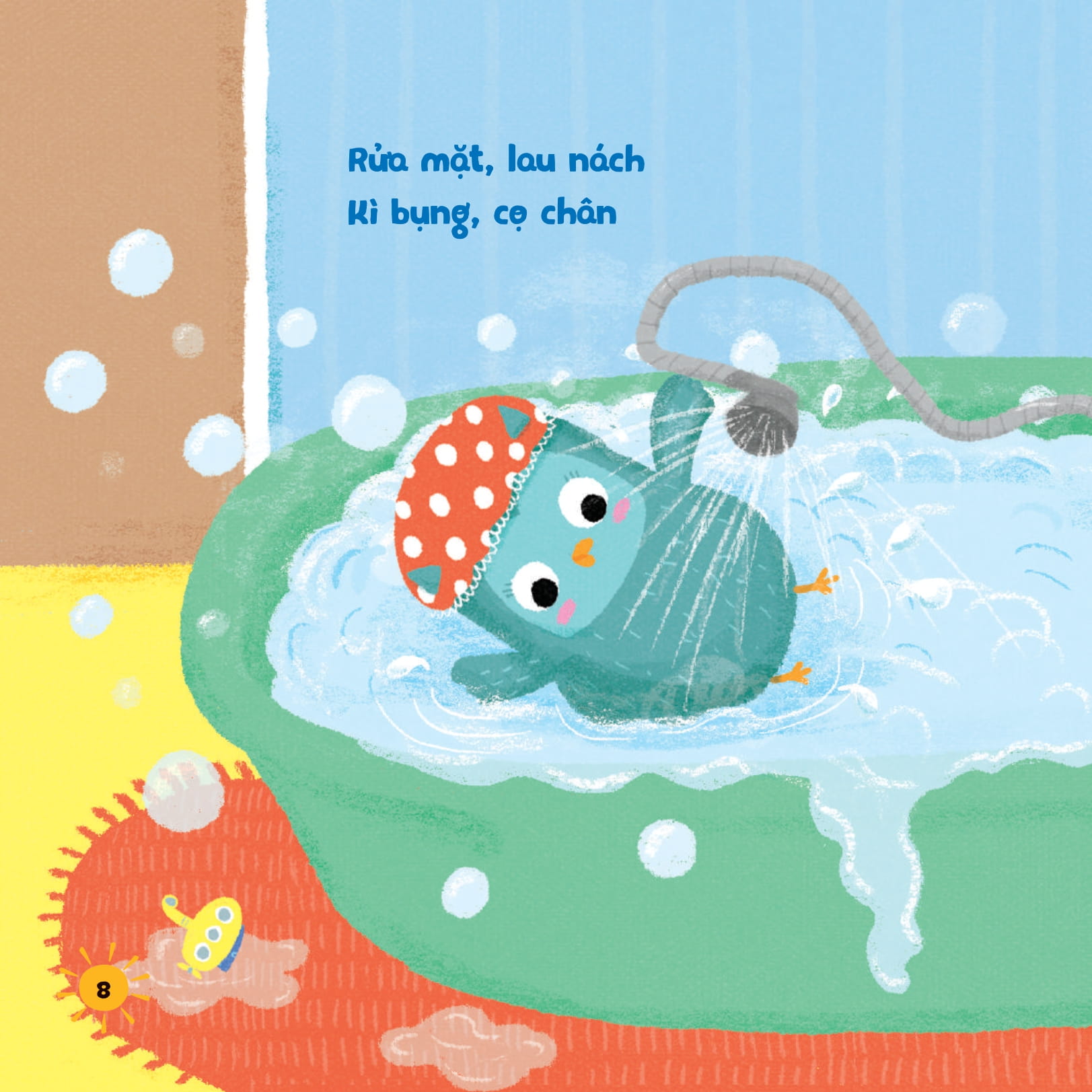bé ngoan đi tắm - Ảnh 9