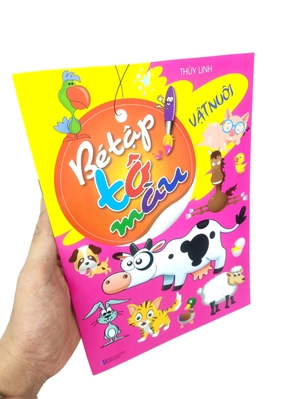 bé tập tô màu - vật nuôi (tái bản 2023) - Ảnh 7