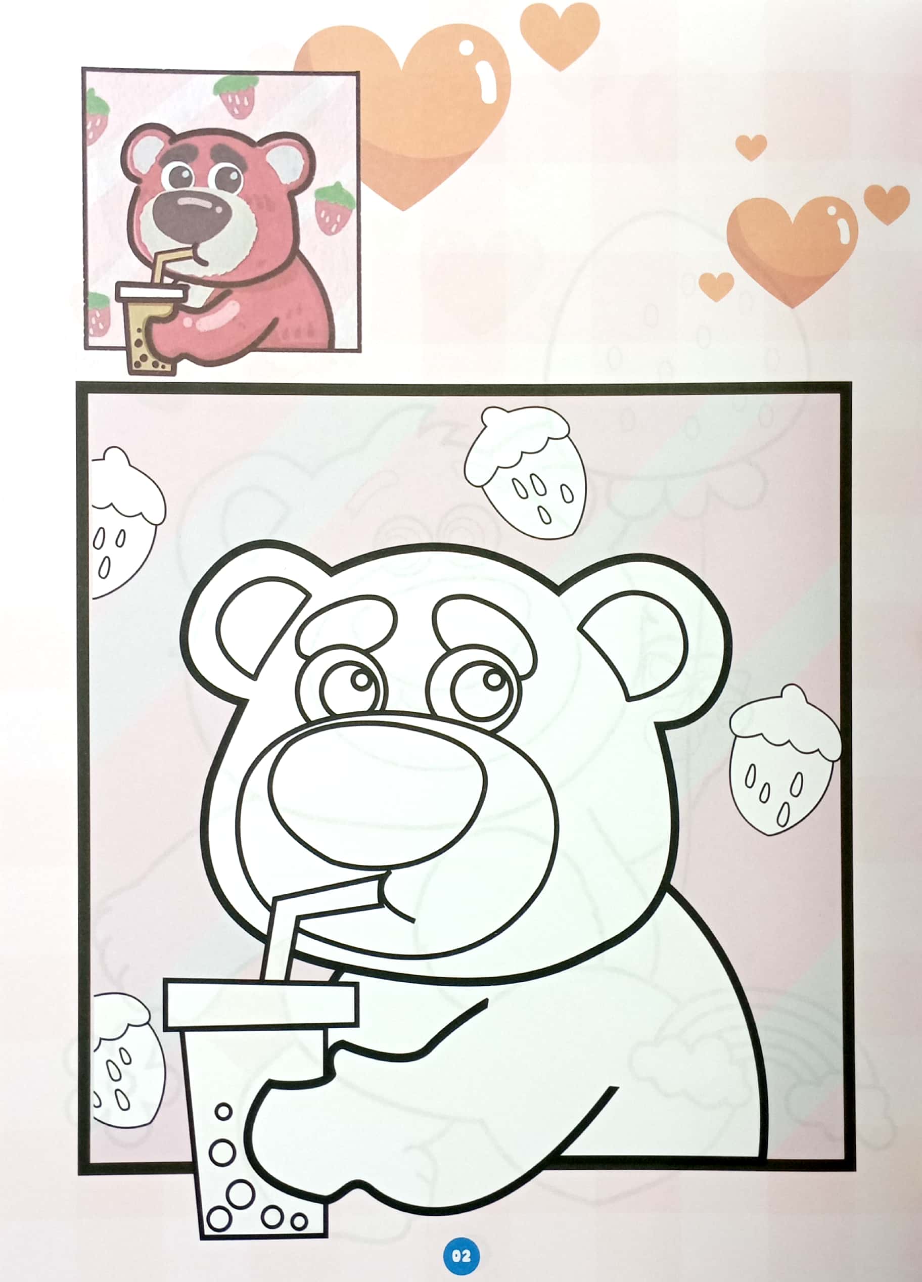 bé tô màu - đam mê cùng lotso - Ảnh 4