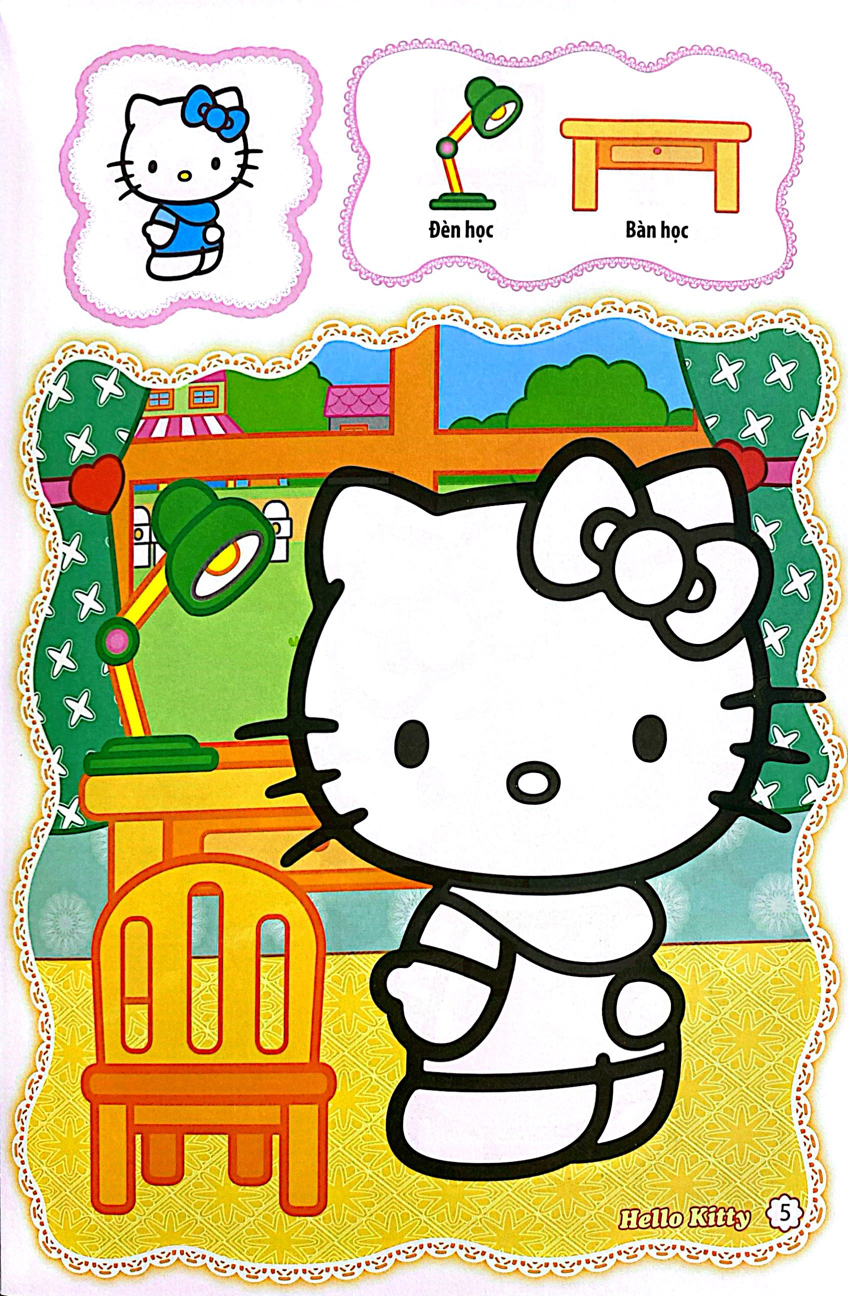 bé tô màu hello kitty - đồ dùng học tập - Ảnh 5