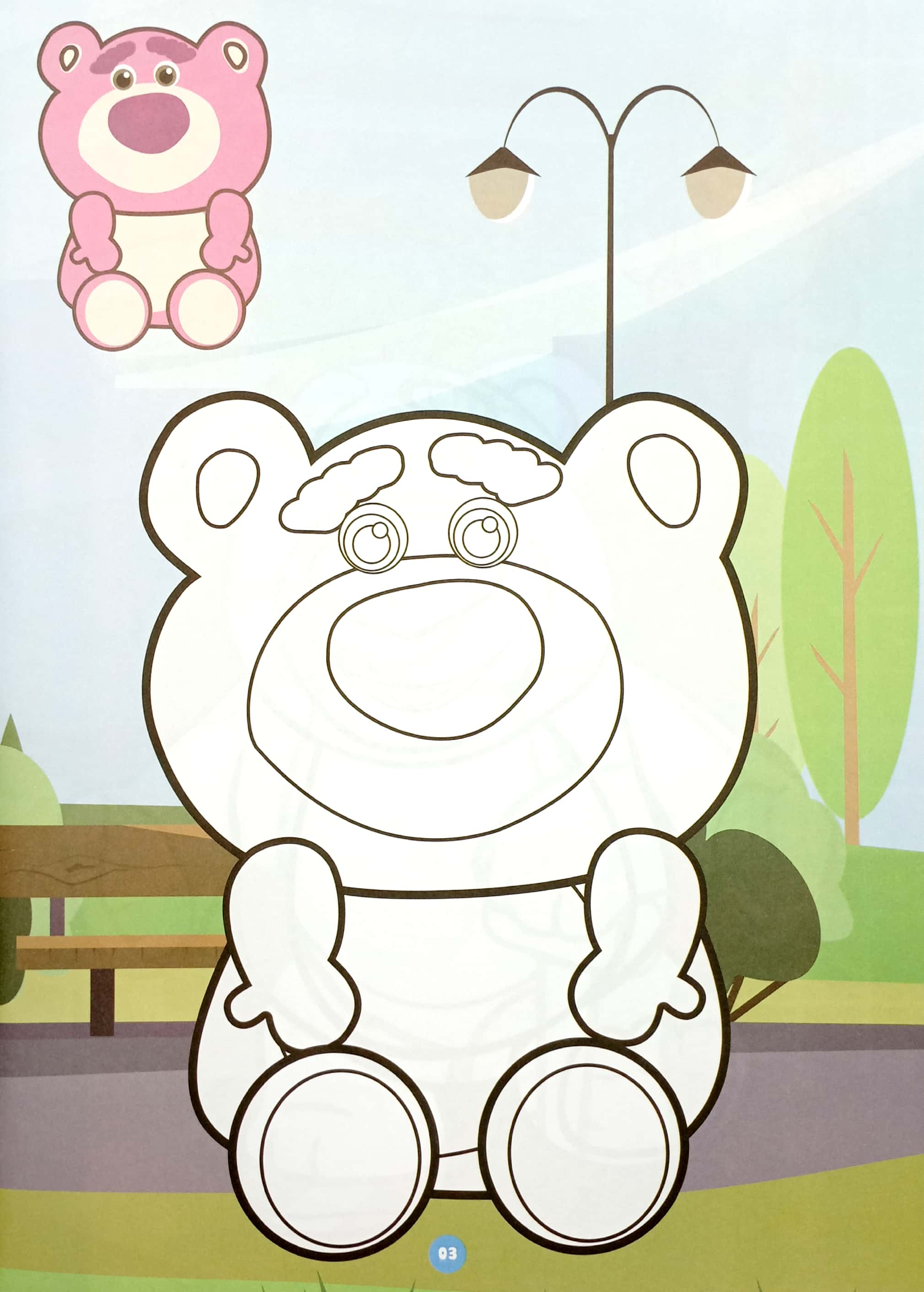 bé tô màu - lotso đi dạo phố - Ảnh 5