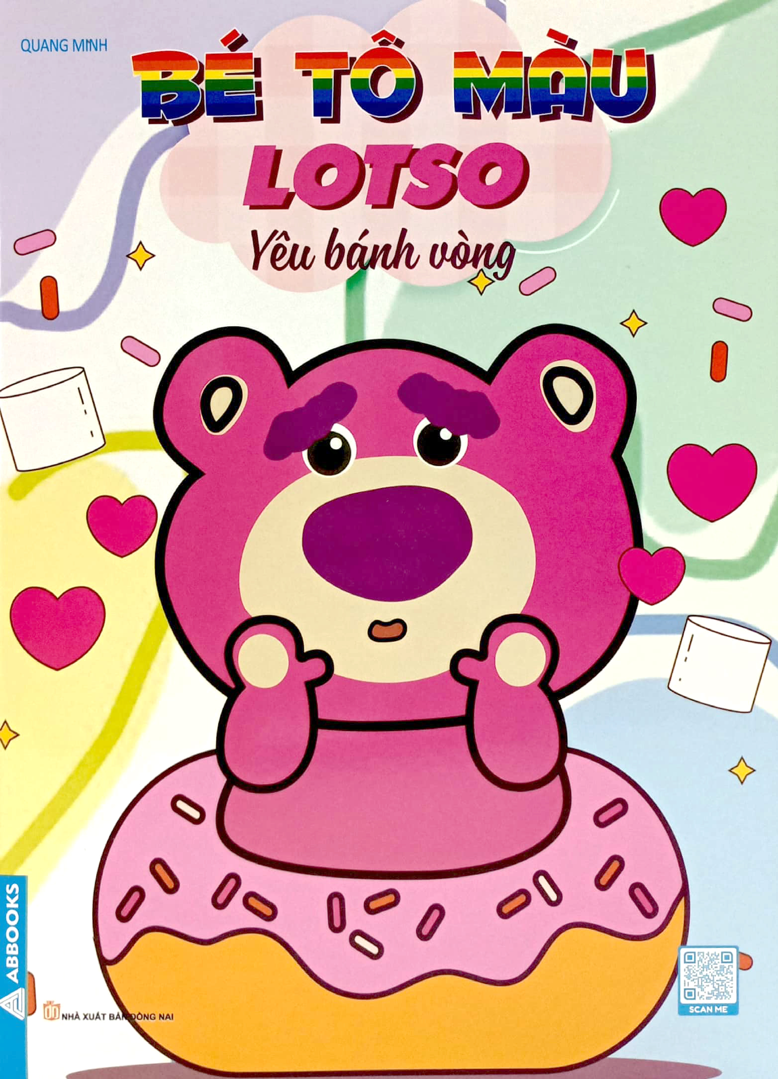 bé tô màu - lotso yêu bánh vòng - Ảnh 2