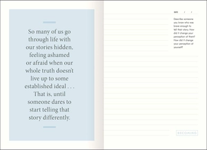 becoming: a guided journal for discovering your voice - Ảnh 9