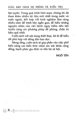 bệnh tiền liệt tuyến - giải pháp dự phòng và điều trị bệnh (tái bản) - Ảnh 3