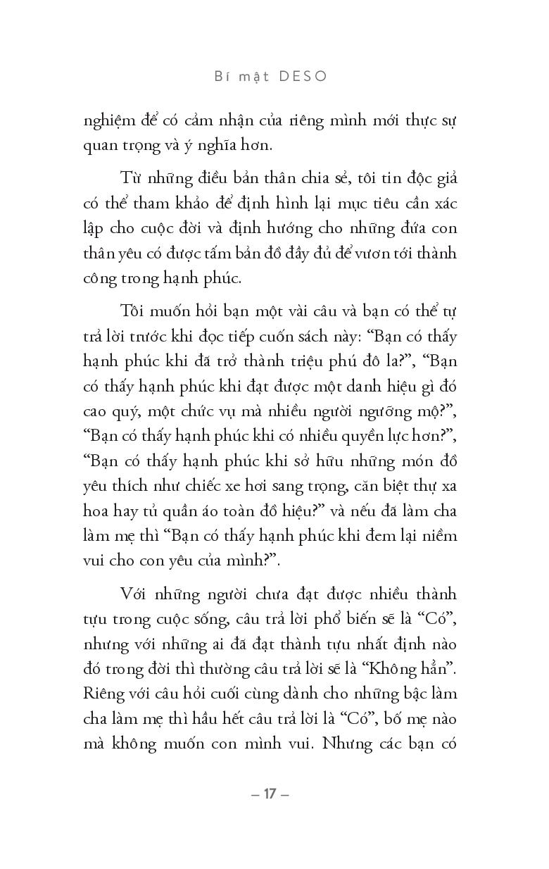 Bí Mật Deso - Tại Sao Những Người Thành Công Thường Cô Đơn? - Ảnh 18
