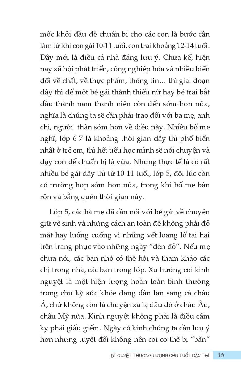 Bí Quyết Thương Lượng Cho Tuổi Dậy Thì - Ảnh 14