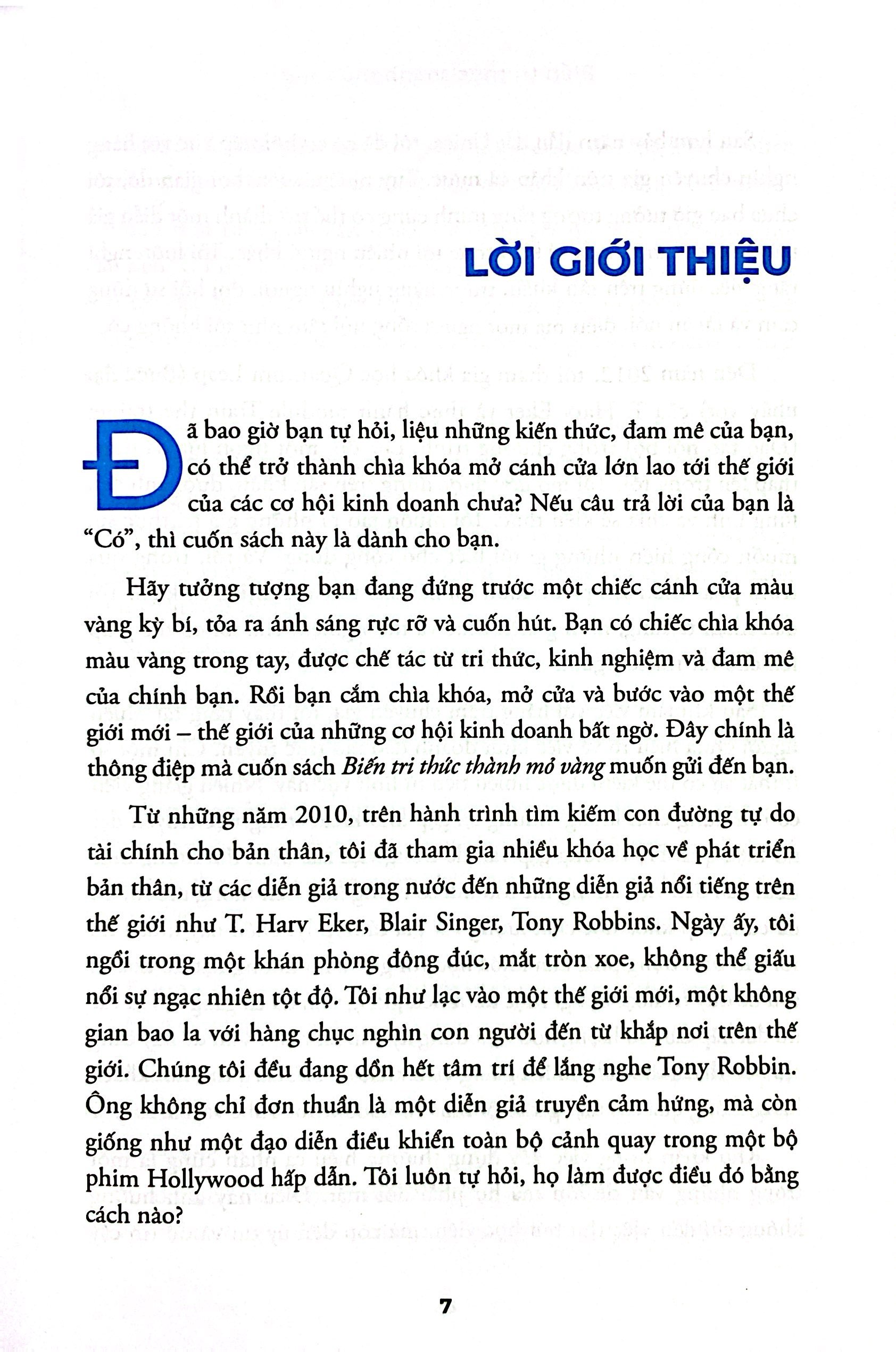 biến tri thức thành mỏ vàng - Ảnh 5