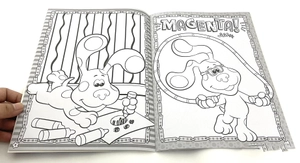 blue's clues & you! colouring book - puffy sticker - Ảnh 2