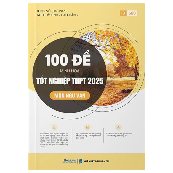 Bộ 100 Đề Minh Họa Tốt Nghiệp THPT 2025 - Môn Ngữ Văn