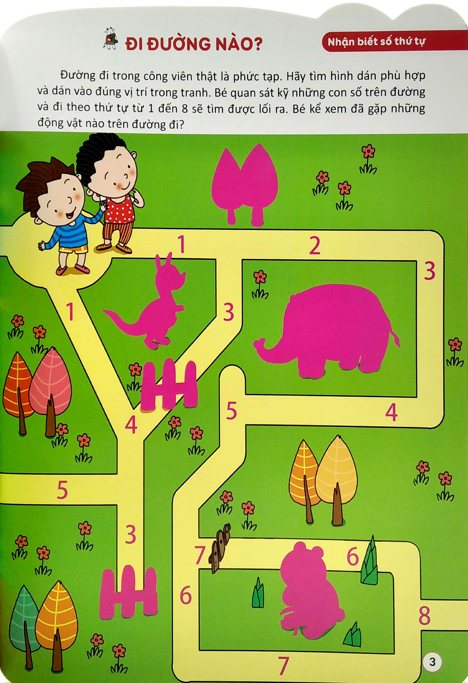 bộ 178 stickers - bóc dán thông minh phát triển khả năng tư duy toán học (3 - 4 tuổi) - tập 5 - Ảnh 5