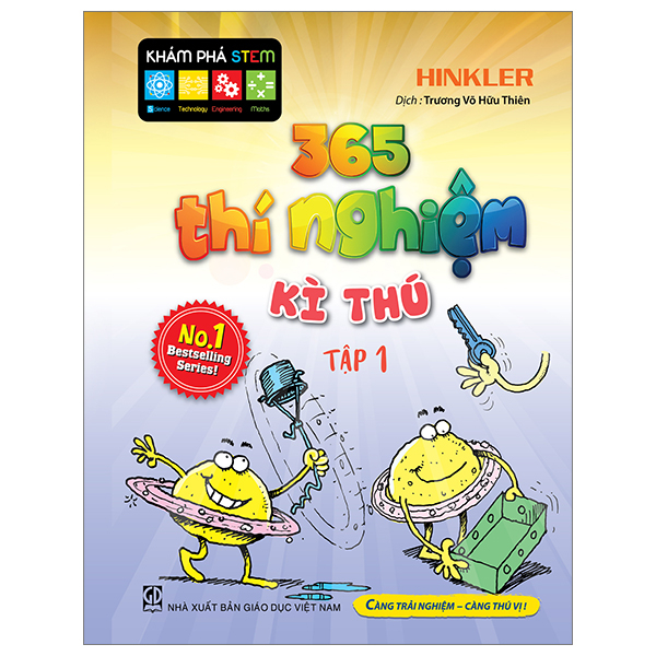 Bo
365 Thi Nghiem Ki Thu - Tap 1 (Tai Ban 2021)