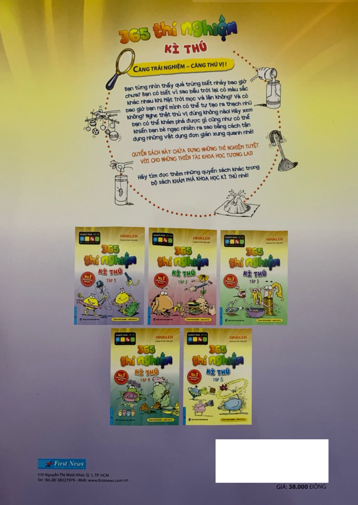 Bo
365 Thi Nghiem Ki Thu - Tap 1 (Tai Ban 2021) - Ảnh 7
