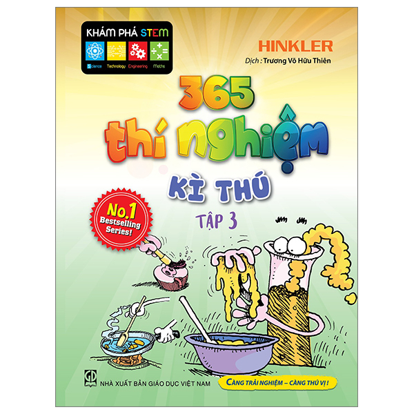 Bộ
365 Thí Nghiệm Kì Thú - Tập 3 (Tái Bản 2023)