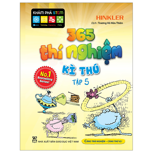 Bộ 365 Thí Nghiệm Kì Thú - Tập 5 (Tái Bản 2021)