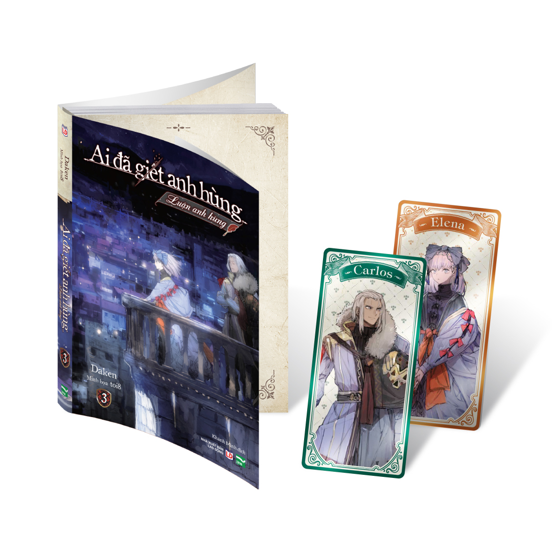 Bộ Ai Đã Giết Anh Hùng - Tập 3 - Bản Đặc Biệt - Tặng Kèm 2 Character Card - Ảnh 2