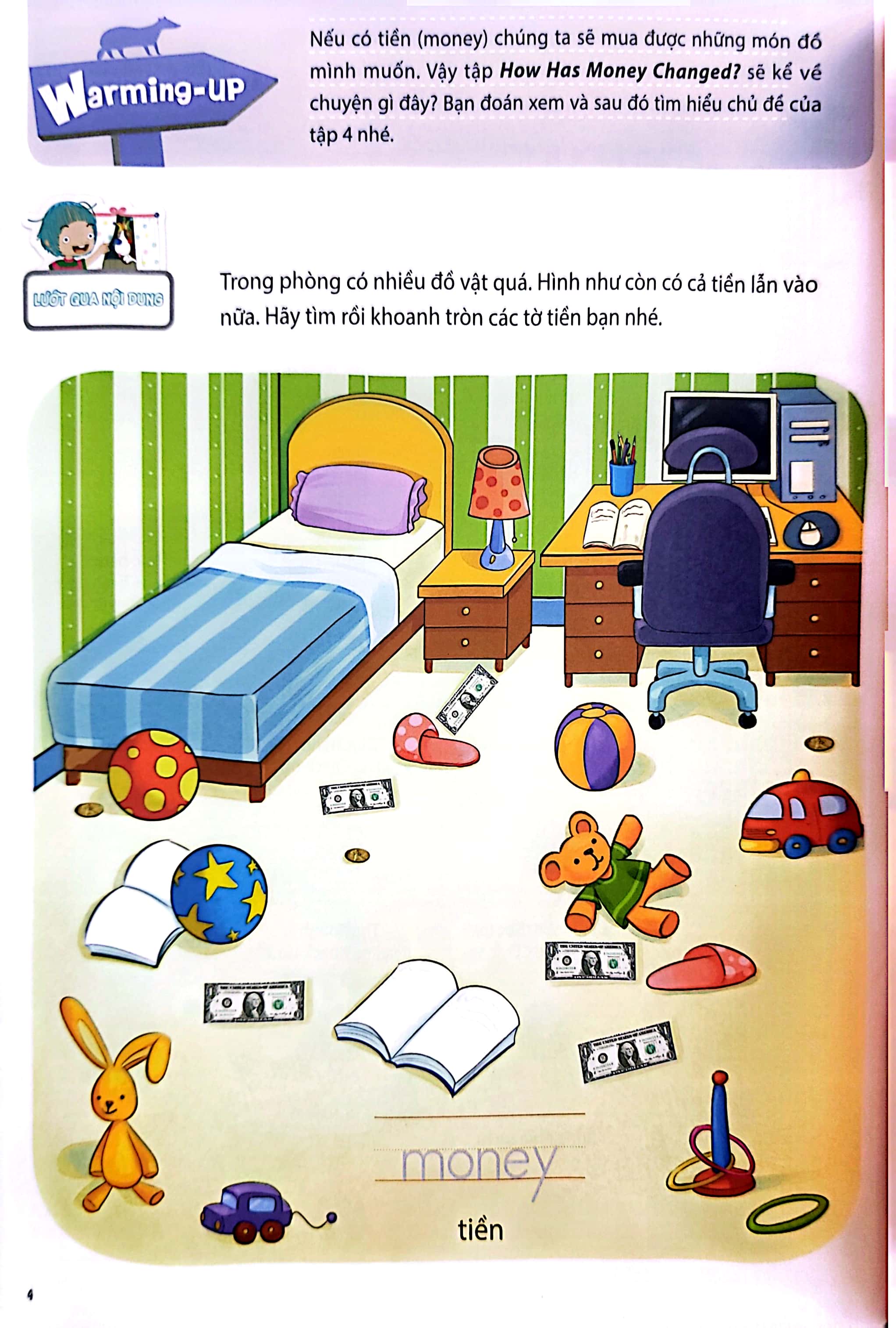 bộ all story - how has money changed -tiền đã thay đổi thế nào ? - trình độ 2 (tập 4) - Ảnh 4