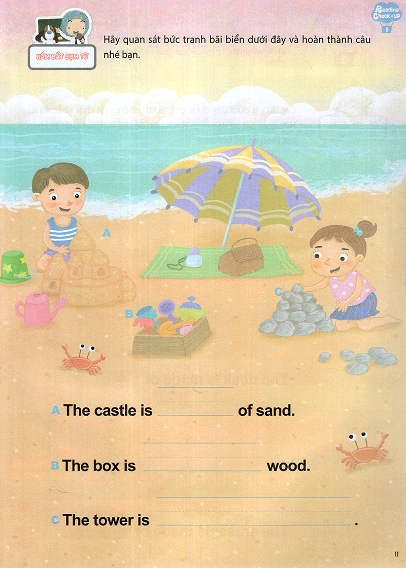bộ all story - what are things made of ? - vật chất - trình độ 1 (tập 10) - Ảnh 12