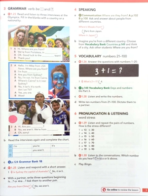 bộ american english file: level 1: students book with online practice - 3rd edition - Ảnh 7