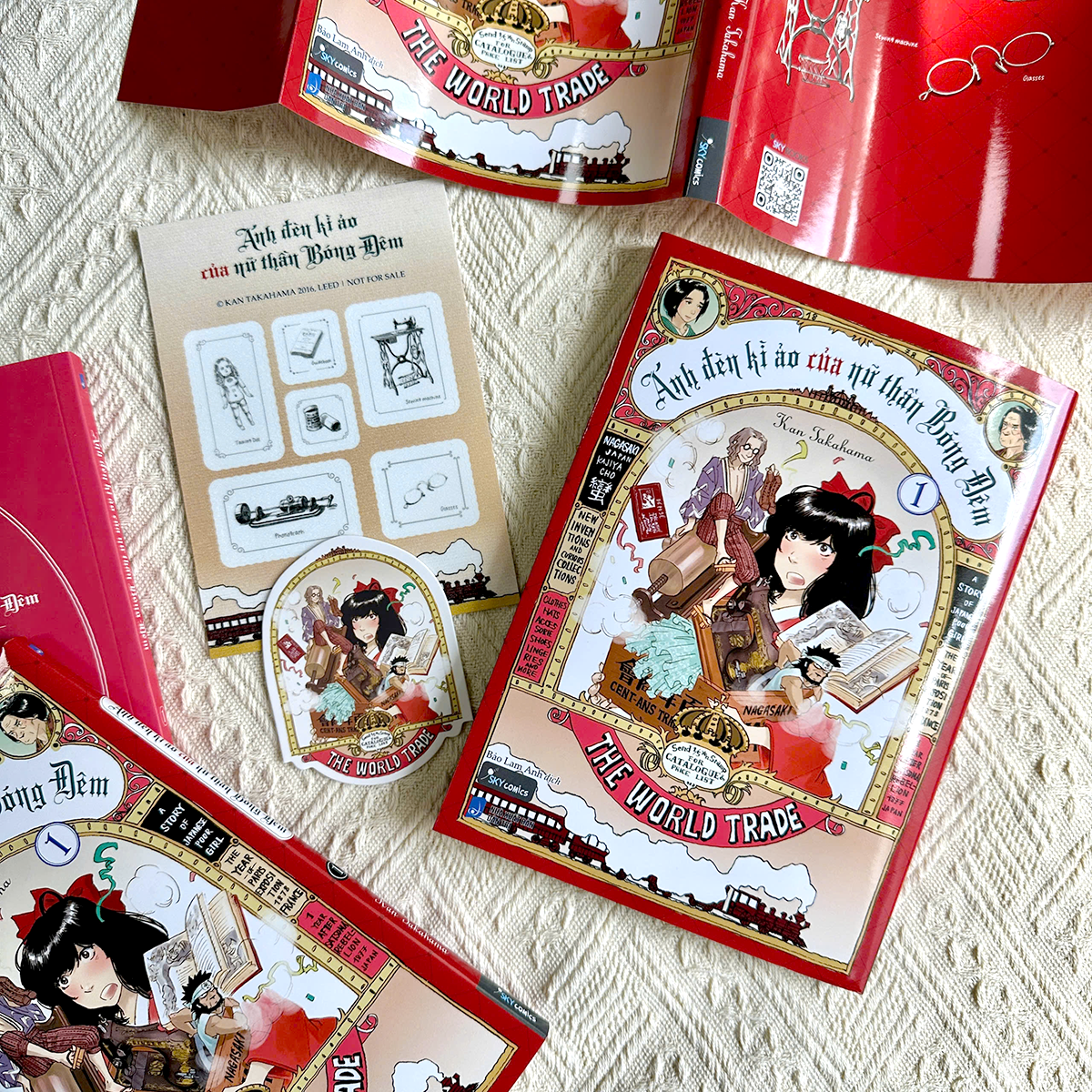 Bo
						
										
										Anh Den Ki Ao Cua Nu Than Bong Dem - Tap 1 - Tang Kem Bookmark + Sticker Phu Nhu - Ảnh 5