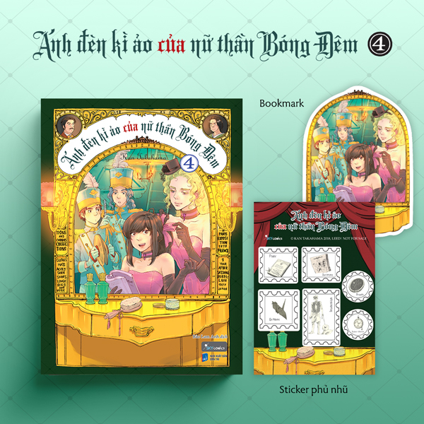 Bộ
Ánh Đèn Kì Ảo Của Nữ Thần Bóng Đêm - Tập 4 - Tặng Kèm Bookmark Bồi Cứng + Sticker Phủ Nhũ