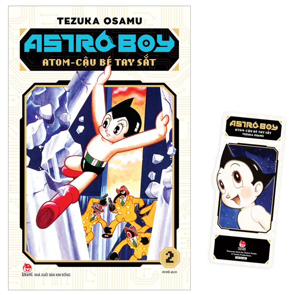 Bộ Astro Boy - Atom Cậu Bé Tay Sắt - Tập 2 - Tặng Kèm Bookmark