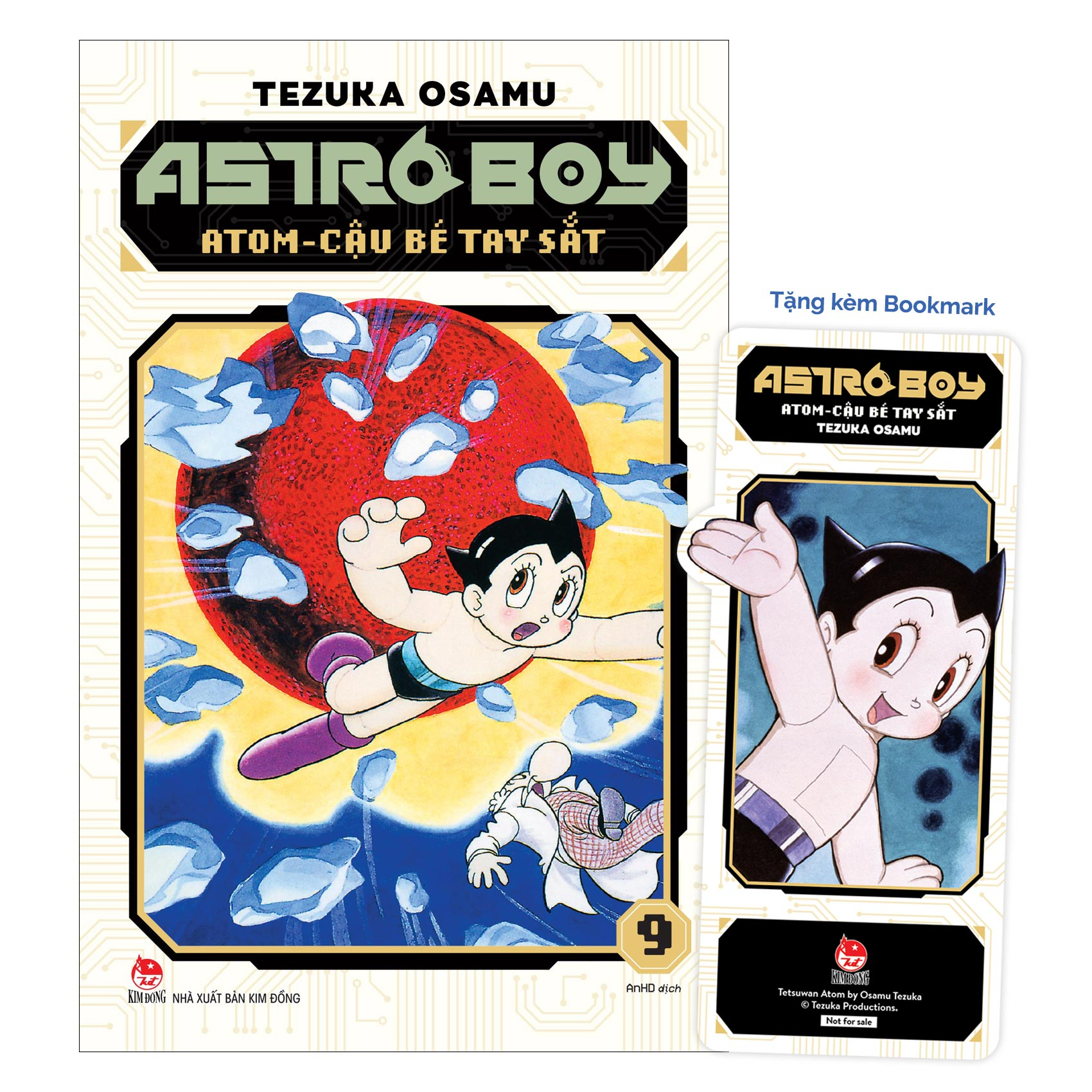 Bộ Astro Boy - Atom Cậu Bé Tay Sắt - Tập 9 - Tặng Kèm Bookmark - Ảnh 2