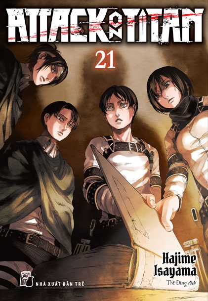 Bộ Attack On Titan - Tập 21 - Tặng Kèm Bookmark Nam Châm - Ảnh 2